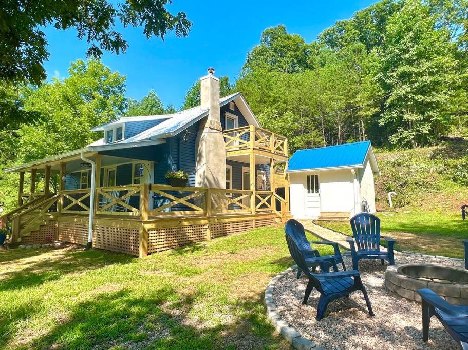 Riverside Relaxer W/Hot Tub+Fire Pit +Wifi & View Franklin Eksteriør bilde